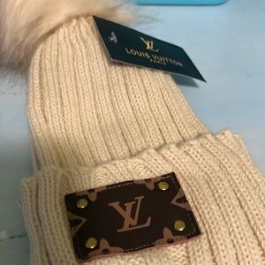 Upscale LV Beanie hat with tag